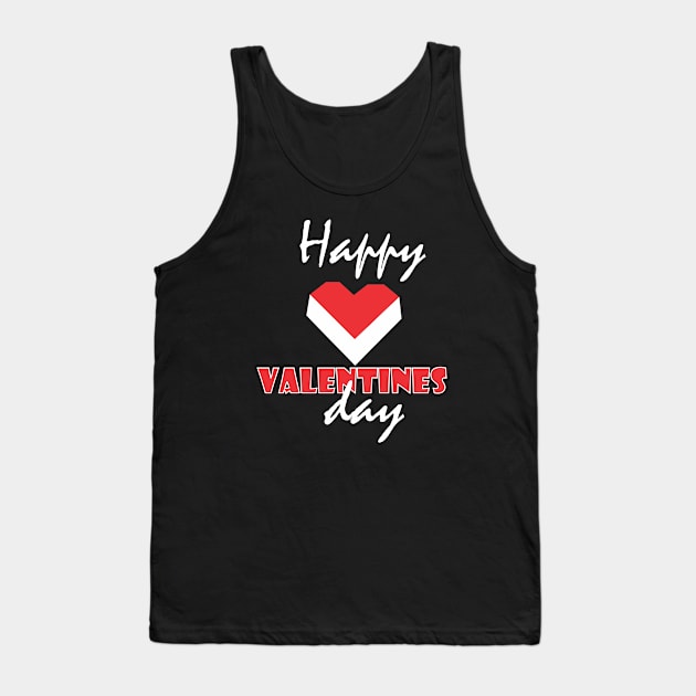 happy valentines day Tank Top by Qasim